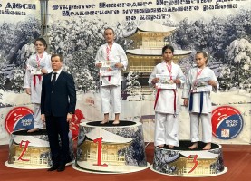Открытое Новогоднее Первенство Детско-юношеской Федерации каратэ городского округа Щелково
